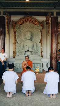 Bangkok - Ceremonie monniken