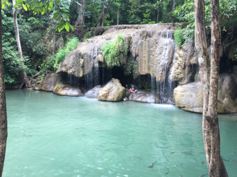 Rondreis Thailand in vier weken - Erawan watervallen