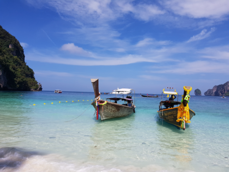 Rondreis Thailand in twee weken - Plaatje van Google? Nee een foto op koh phi phi😍