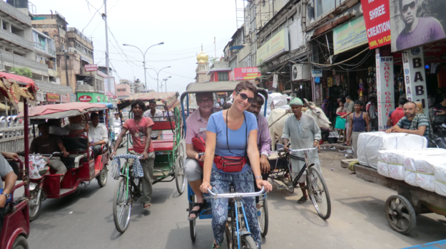 Delhi - Fietsten kunnen we zelf!
