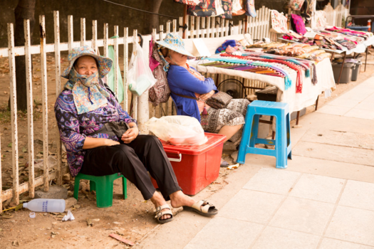 Chiang Mai - In de straten van Chiang Mai.