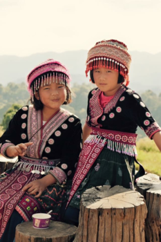 Thailand - Hill tribe kids in Thailand