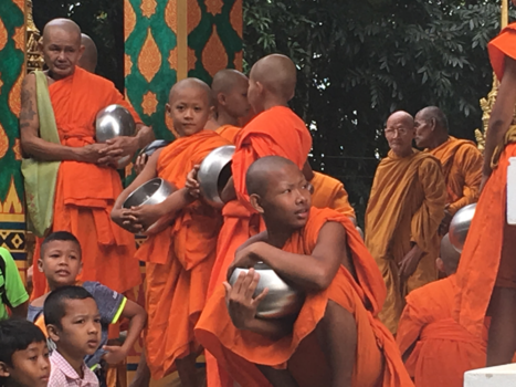 Rondreis Thailand in vier weken - Buddha dag sangkhlaburi