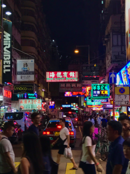 Hong Kong - Typisch Aziatische drukte in Hong Kong