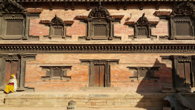 Bhaktapur - Just chilling at Bhaktapur