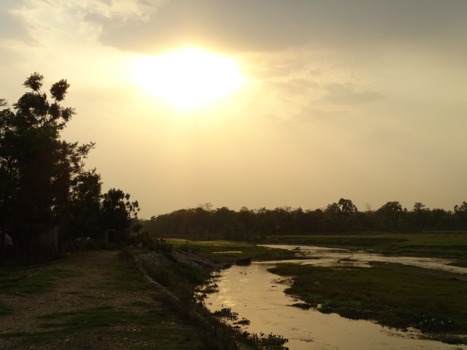 Lumbini - Vredige avond