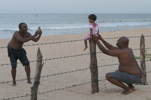 Sri Lanka - Baby girl fun