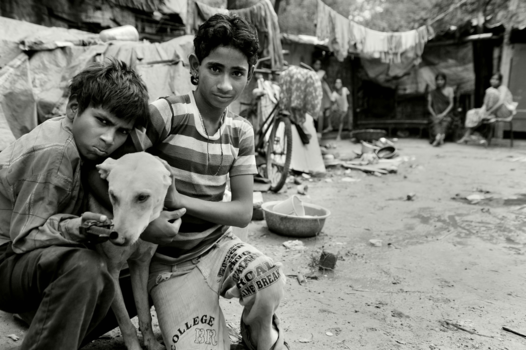 Delhi - sloppenwijk Delhi