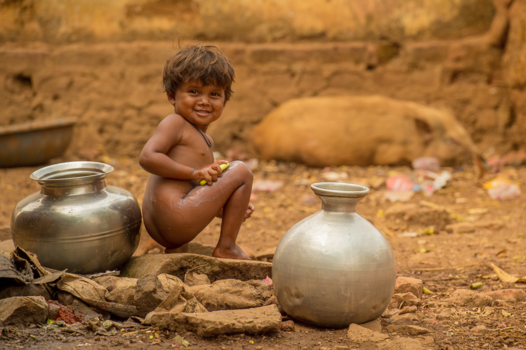 India - altijd lachende kids