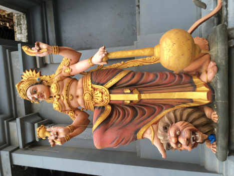 Sri Lanka - God op Hindutempel