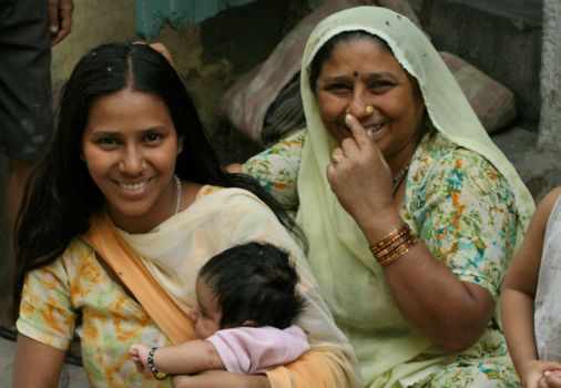 India - A happy family