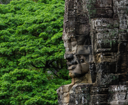 Cambodja - Bayon temple visit Cambodja