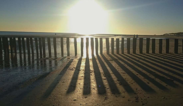 China - Zeeuwse zonsondergang