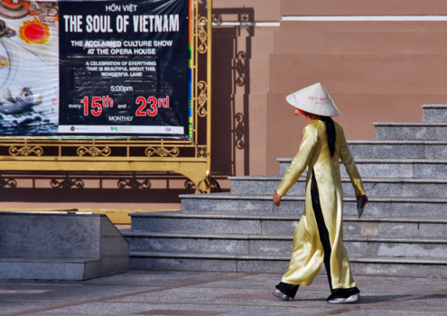 Vietnam - Straatscène in HCM City