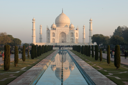 Taj Mahal - Taj Mahal at sunrise