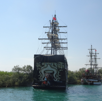 Turkije - Piraten boot