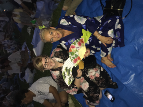 Japan - Gifu fireworks party