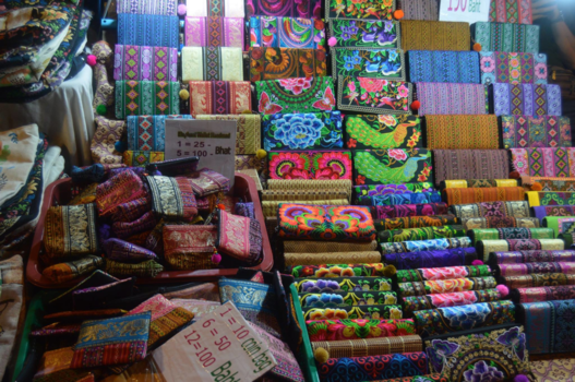 Rondreis Noord-Thailand - Collorfull streetmarket