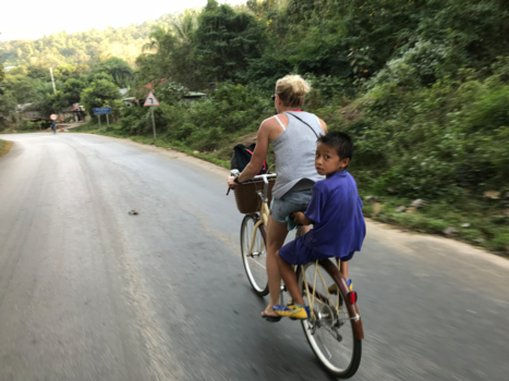 Laos - Bringing the kid back home