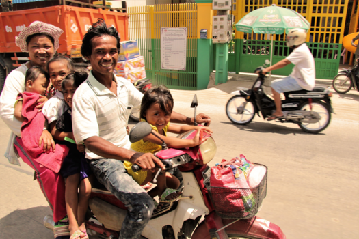 Cambodja - Familiegeluk