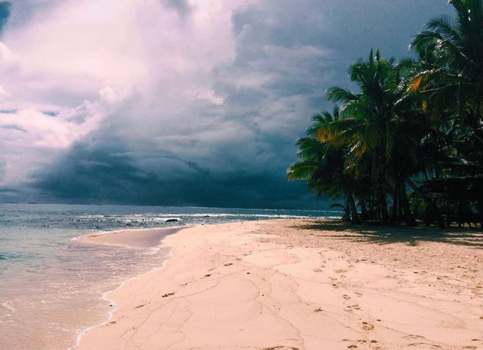 Filipijnen - Storm is coming - Guyam Island