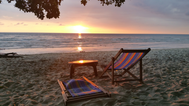 Rondreis Zuid-Thailand - End of a beautifull day.