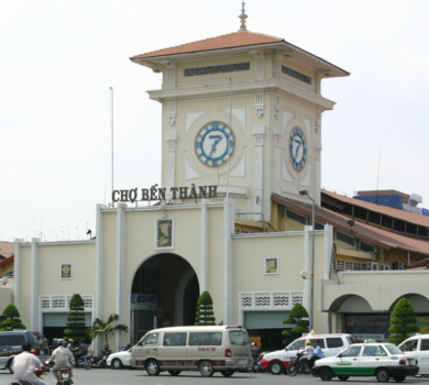 Rondreis Vietnam in vier weken - Cho Ben Thanh in Ho Chi Mihn