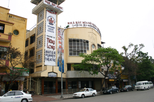 Rondreis Vietnam in vier weken - Water poppen Theater Hanoi