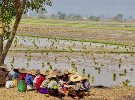Myanmar - Even pauze