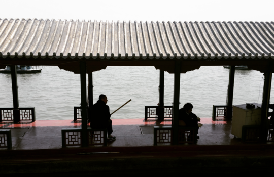 Beijing - Visser in Beijing, China