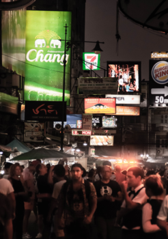 Rondreis Thailand in twee weken - bangkok at night