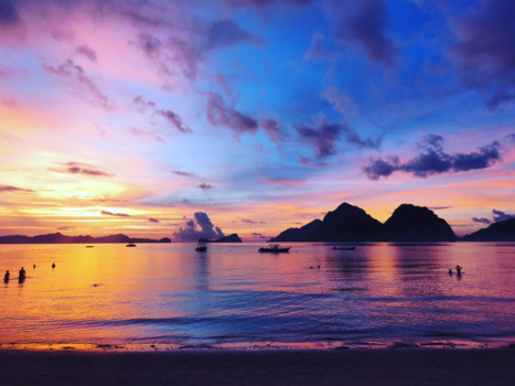 El Nido - Filipijnse zonsondergang
