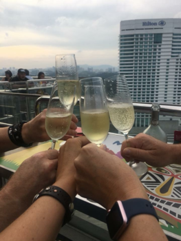 Maleisië - Uit ons dak op hotel Loft in Kuala Lumpur