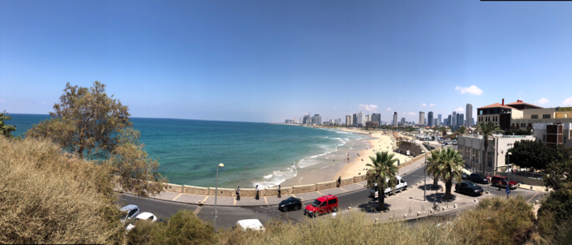 Tel Aviv en Jaffa - Tel Aviv vanuit Jaffa