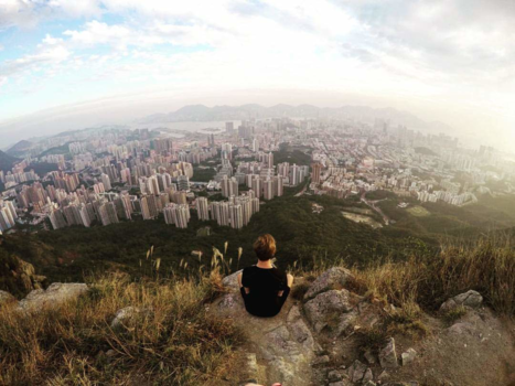 Hong Kong - Waiting for the night to fall