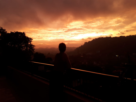 Sri Lanka - Zonsondergang van Kandy