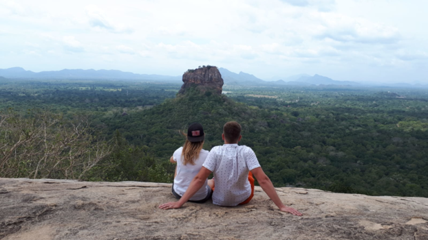 Sri Lanka - Uitzicht op Lion's Rock