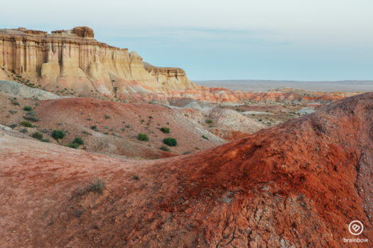 Gobiwoestijn - Flaming cliffs