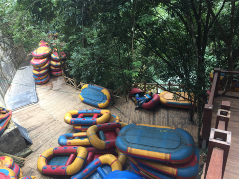 China - A man is resting