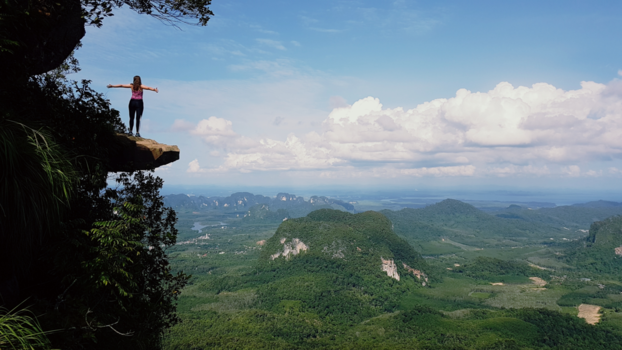 Klimmen in Krabi - On the top of the world bij Krabi, Thailand