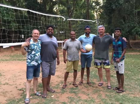 Sri Lanka - Volleybal met de locals