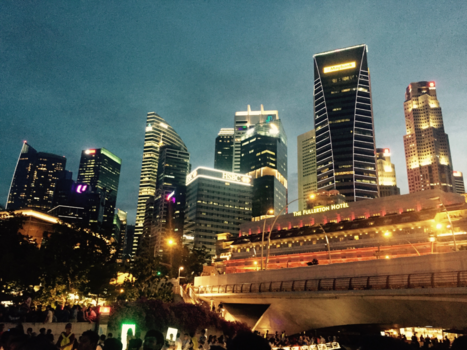 Singapore - Singapore by night