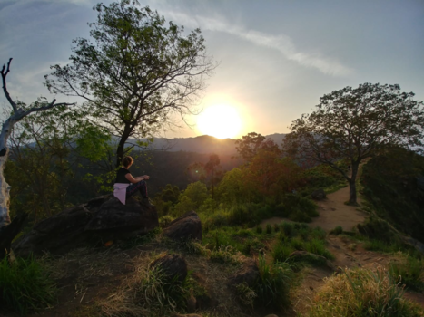 Sri Lanka - Zonsopkomst vanaf Adam’s Peak