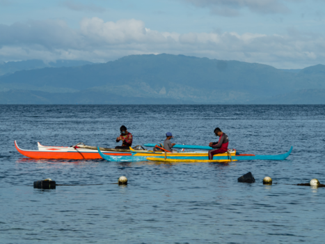 Filipijnen - Vissers bij Moalboal