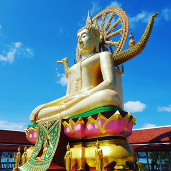 Thailand - Big golden buddha koh samui