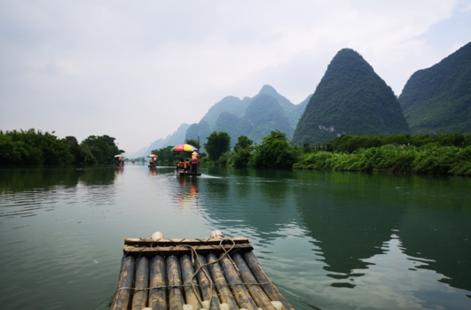 Yangshuo - Relaxen op de Li rivier