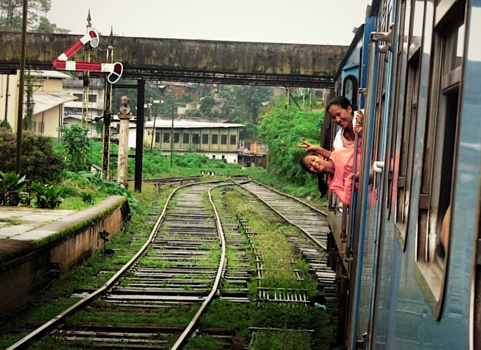 Sri Lanka - travel by train in Sri Lanka