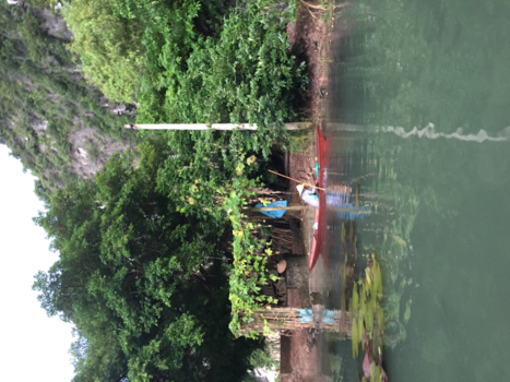 Vietnam - Mooie plek met visser