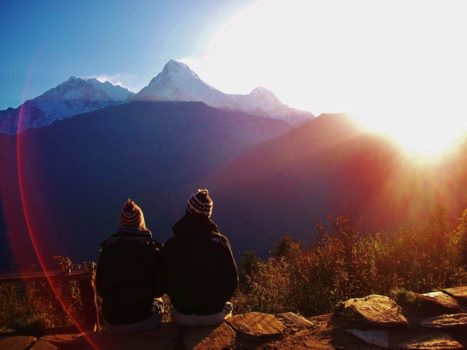 Nepal - Zonsopkomst Pun Hill