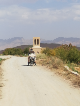 Iran - Eeuwenoude badgir Noodoshan